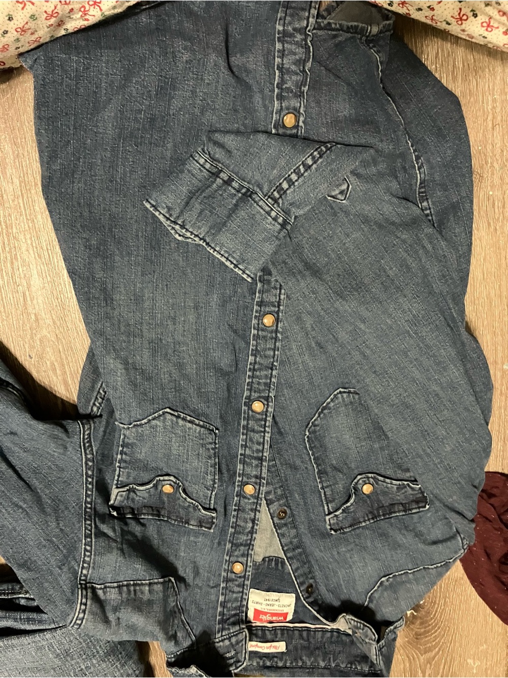 Wrangler Blue Denim Jean Jacket